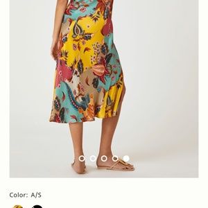 NWT Anthropologie Bl-nk One-Shoulder Slip Dress Size 10